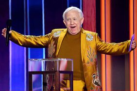 Leslie Jordan speaks onstage at the 56th Academy of Country Music Awards at the Grand Ole Opry on April 18, 2021