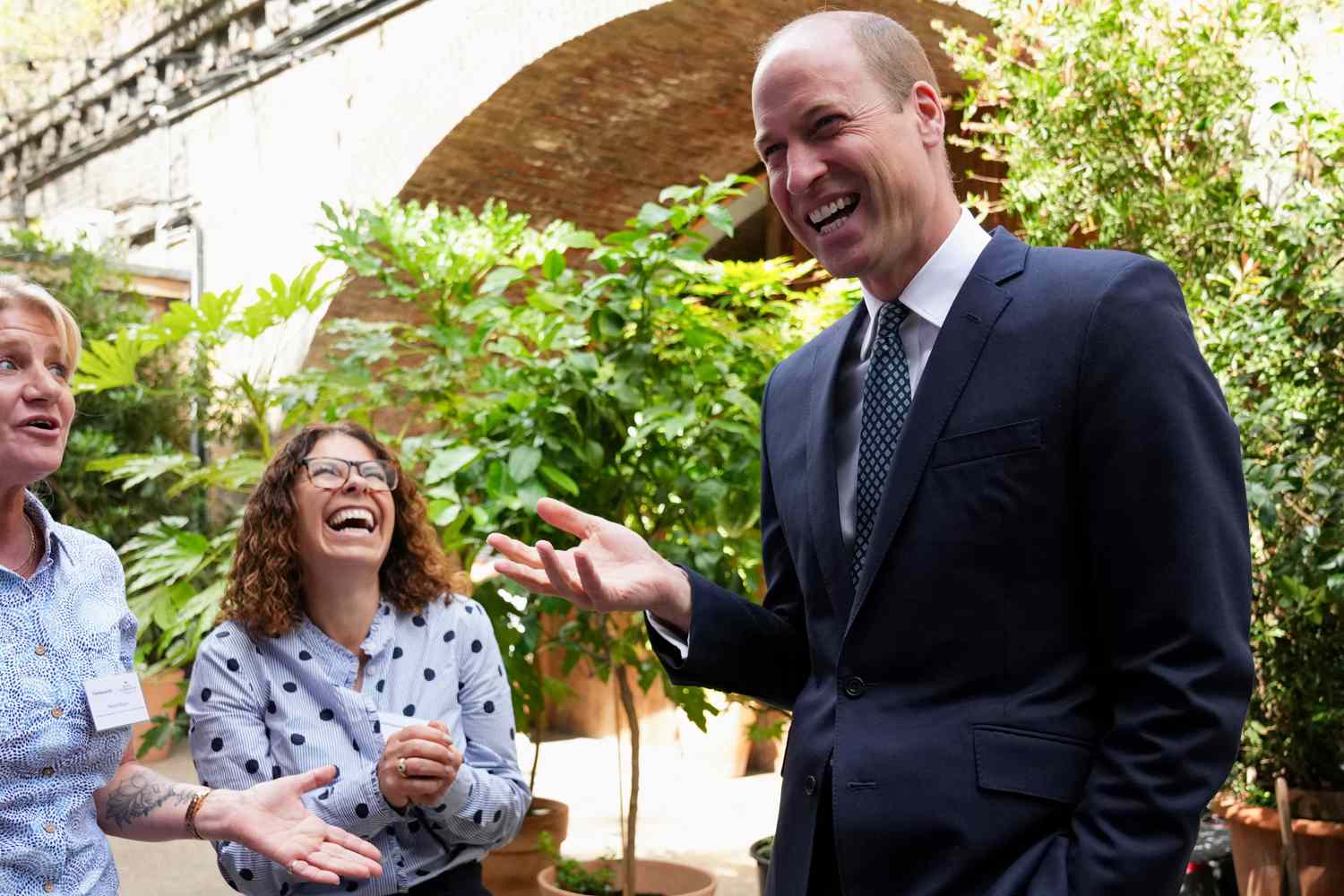 Prince William, Prince of Wales visits Lambeth for a special event to marking the first year of Homeward