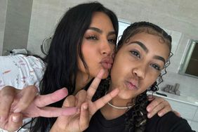 Kim kardashian pouting selfies saint north west tiktok 04 01 24