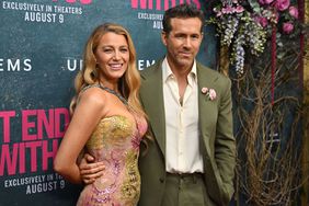 Mandatory Credit: Photo by Erik Pendzich/Shutterstock (14622343au) Blake Lively and Ryan Reynolds 'It Ends With Us' World Premiere, New York, USA - 06 Aug 2024