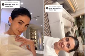 Kylie Jenner Gives Mini House Tour in TIKTOK