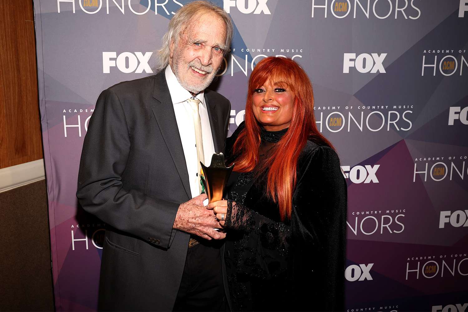 NASHVILLE, TENNESSEE - AUGUST 24: Poet's Award Honoree Sonny Throckmorton and Wynonna Judd attend the 15th Annual Academy Of Country Music Honors at Ryman Auditorium on August 24, 2022 in Nashville, Tennessee. (Photo by Terry Wyatt/Getty Images for ACM)