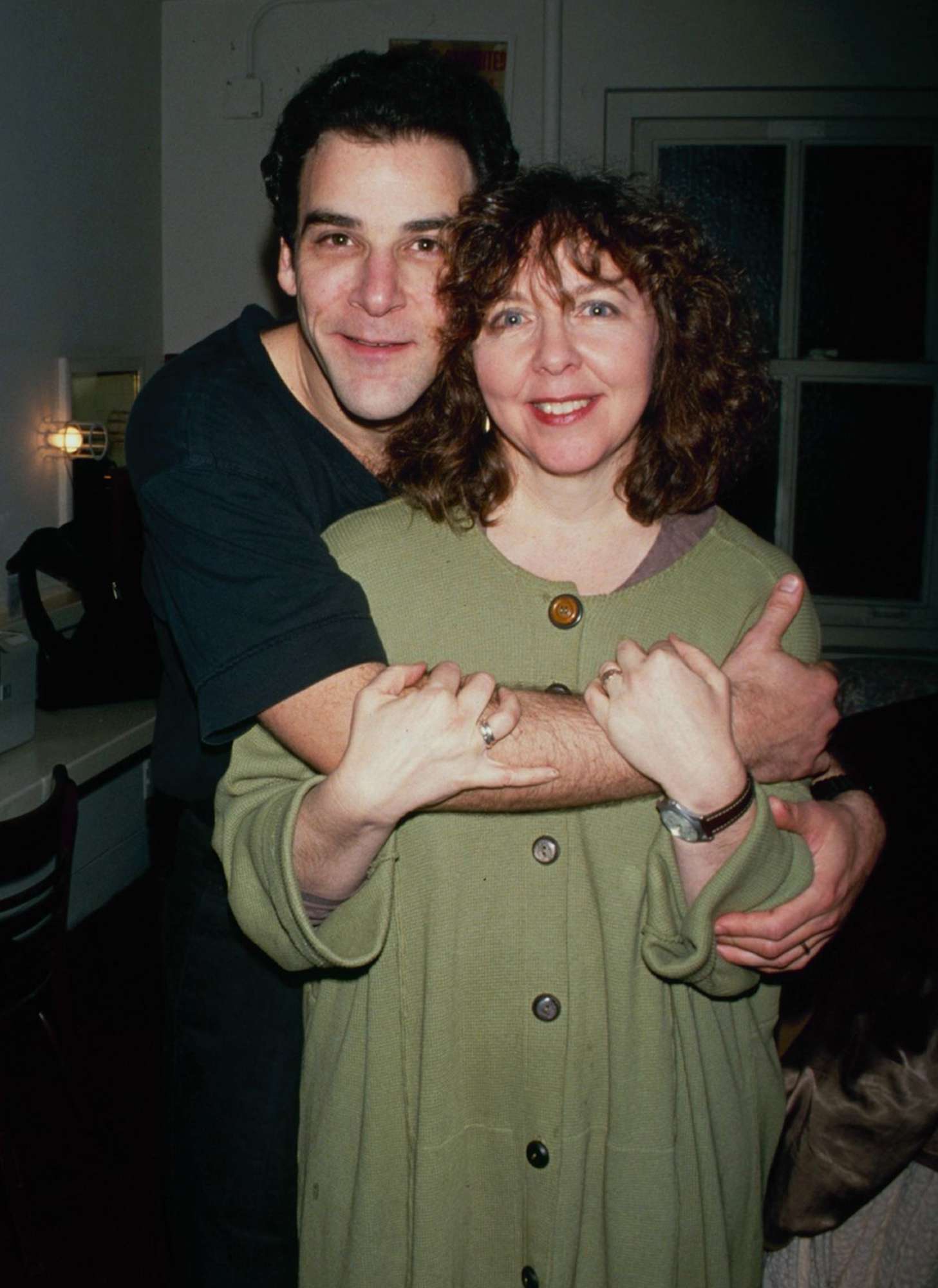 Mandy Patinkin and Kathryn Grody, circa 1990.