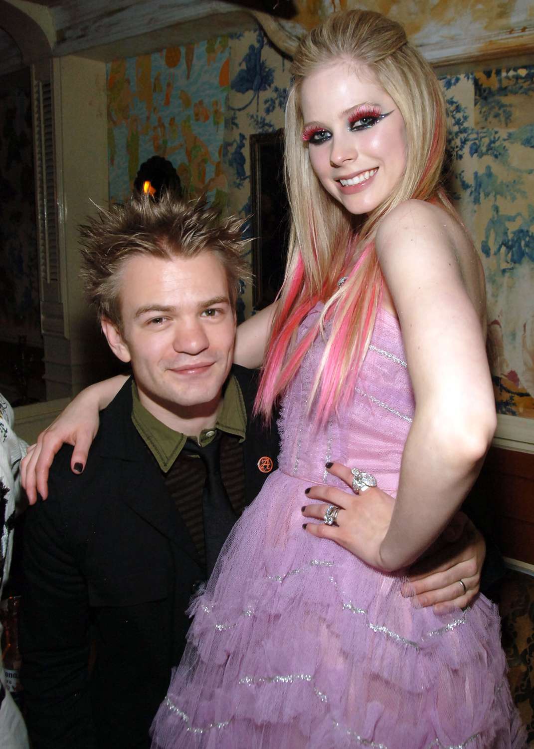 Deryck Whibley and Avril Lavigne