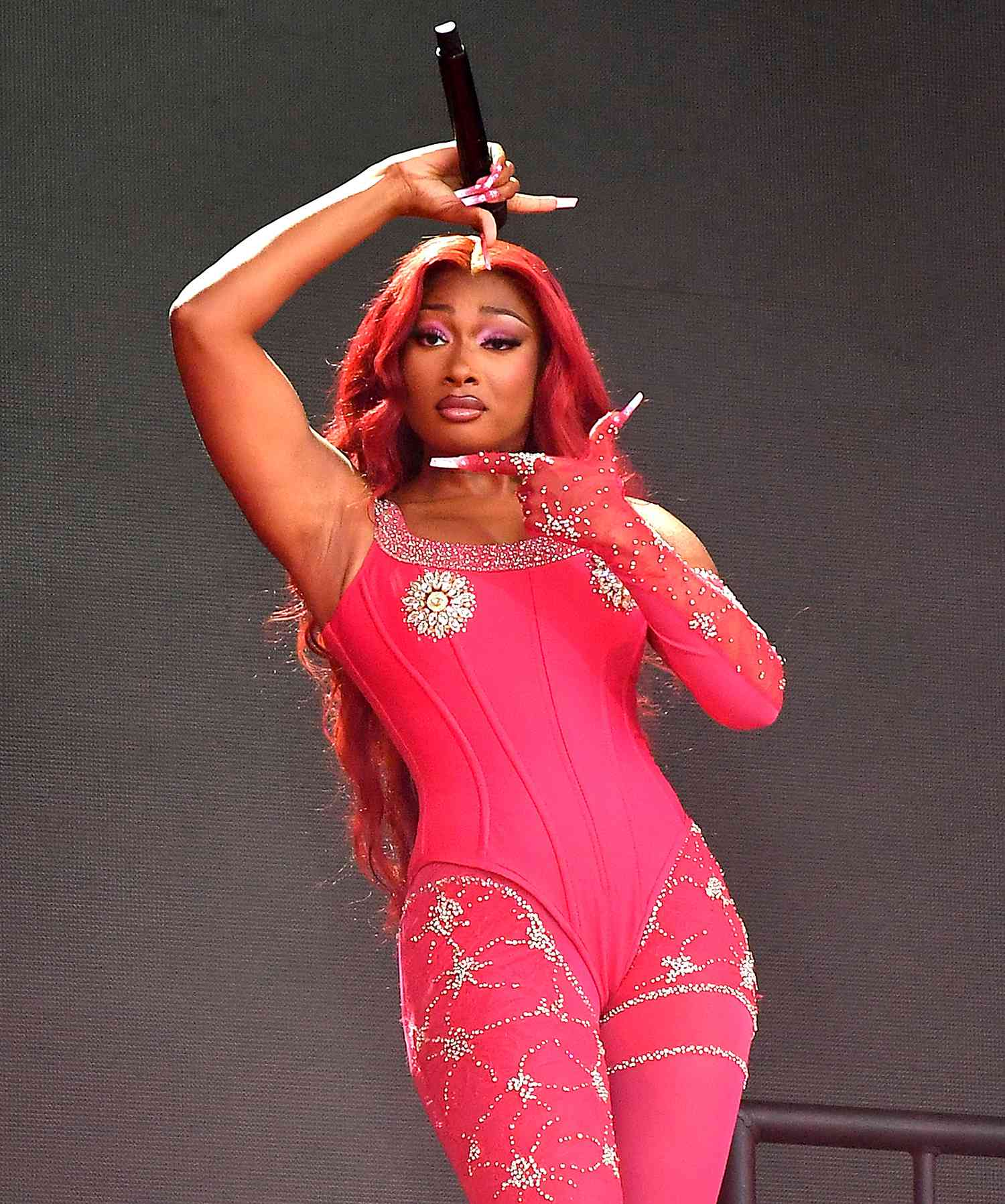 Megan Thee Stallion during the Outside Lands Music Festival