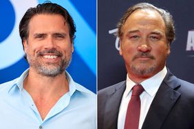 Joshua Morrow and Jim Belushi