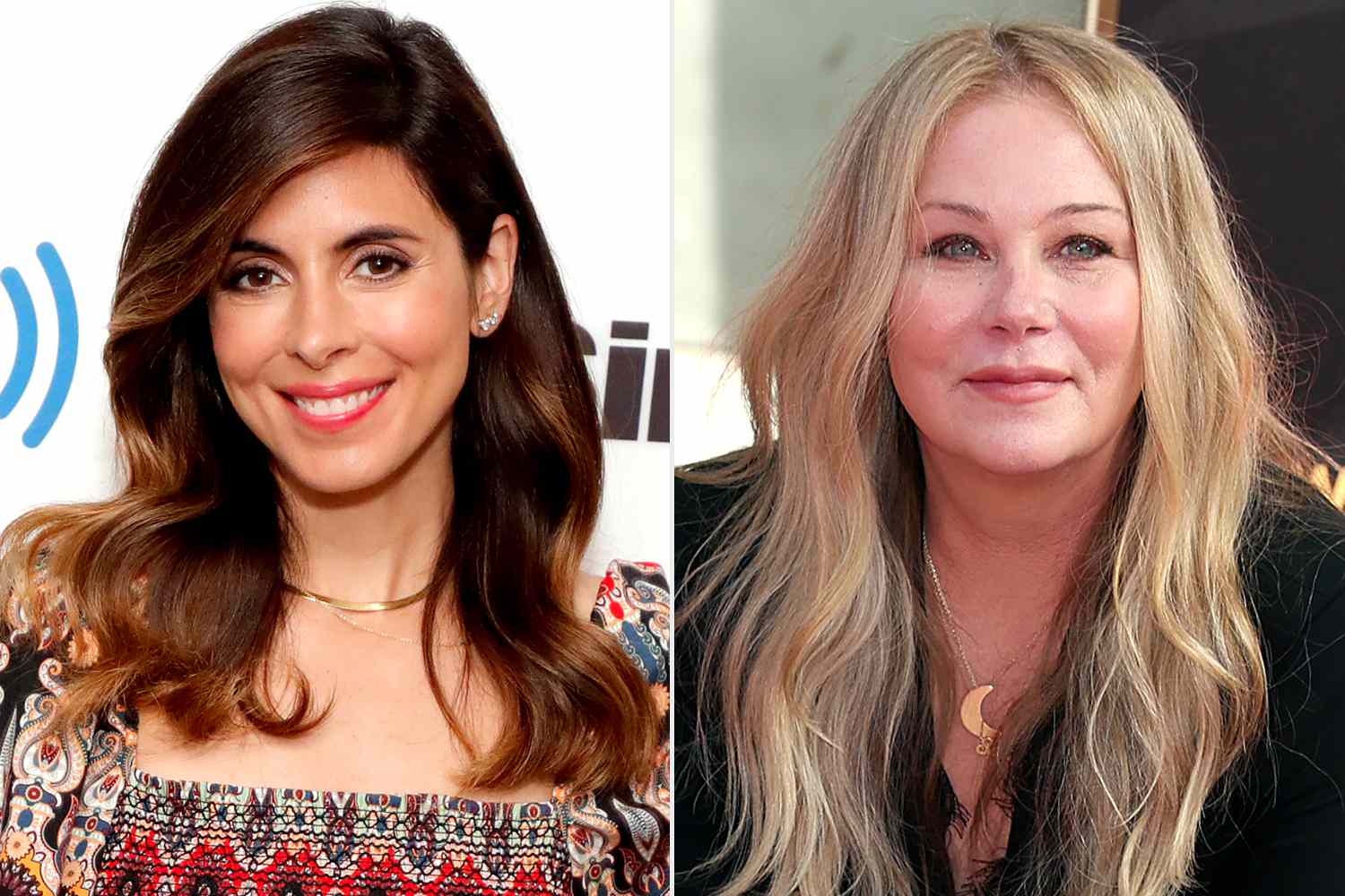 Jamie-Lynn Sigler and Christina Applegate