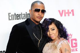 Rapper T.I. and Tameka 'Tiny' Cottle-Harris attend the VH1 Big In 2015 with Entertainment Weekly Awards at Pacific Design Center on November 15, 2015 in West Hollywood, California.