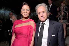 Catherine Zeta-Jones and Michael Douglas attend the 2019 Netflix Primetime Emmy Awards After Party at Milk Studios on September 22, 2019 in Los Angeles, California