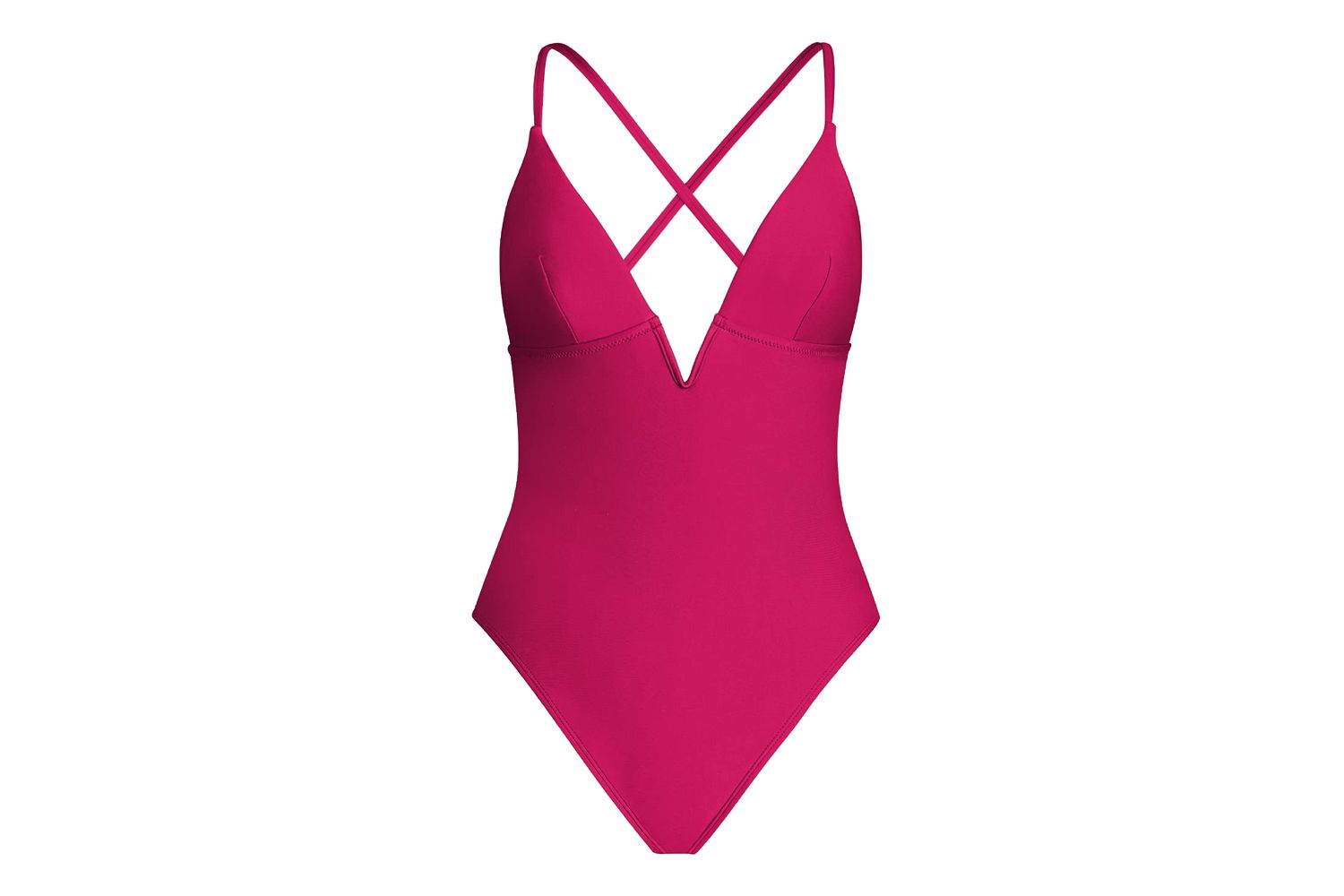 Amazon Cupshe Criss-Cross One-Piece