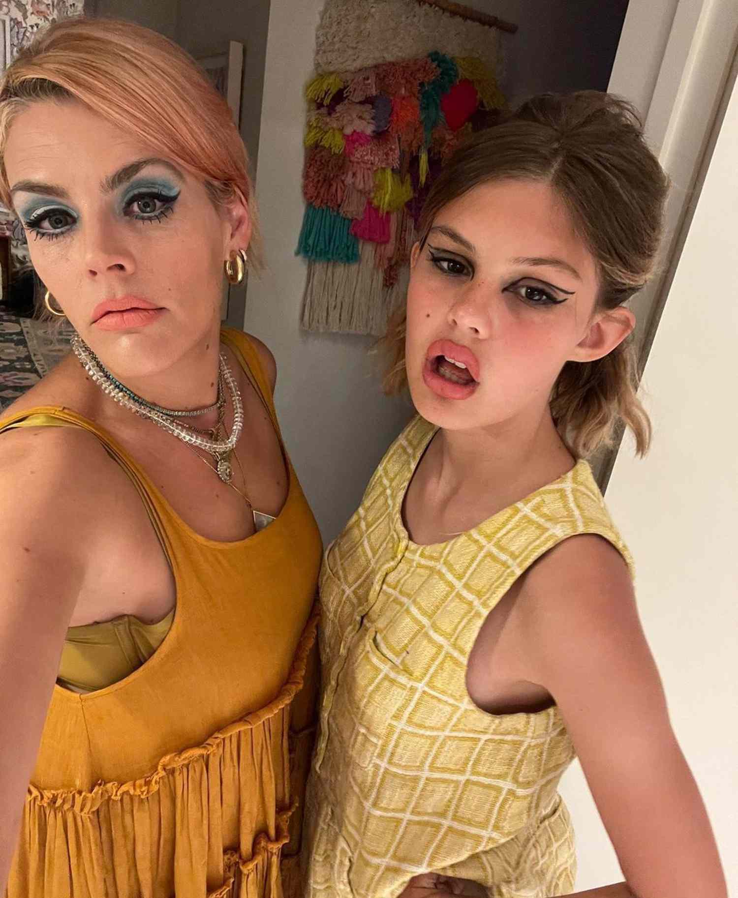 Busy Philipps Shares Sweet Selfies After Experimenting with Makeup with Daughter Birdie