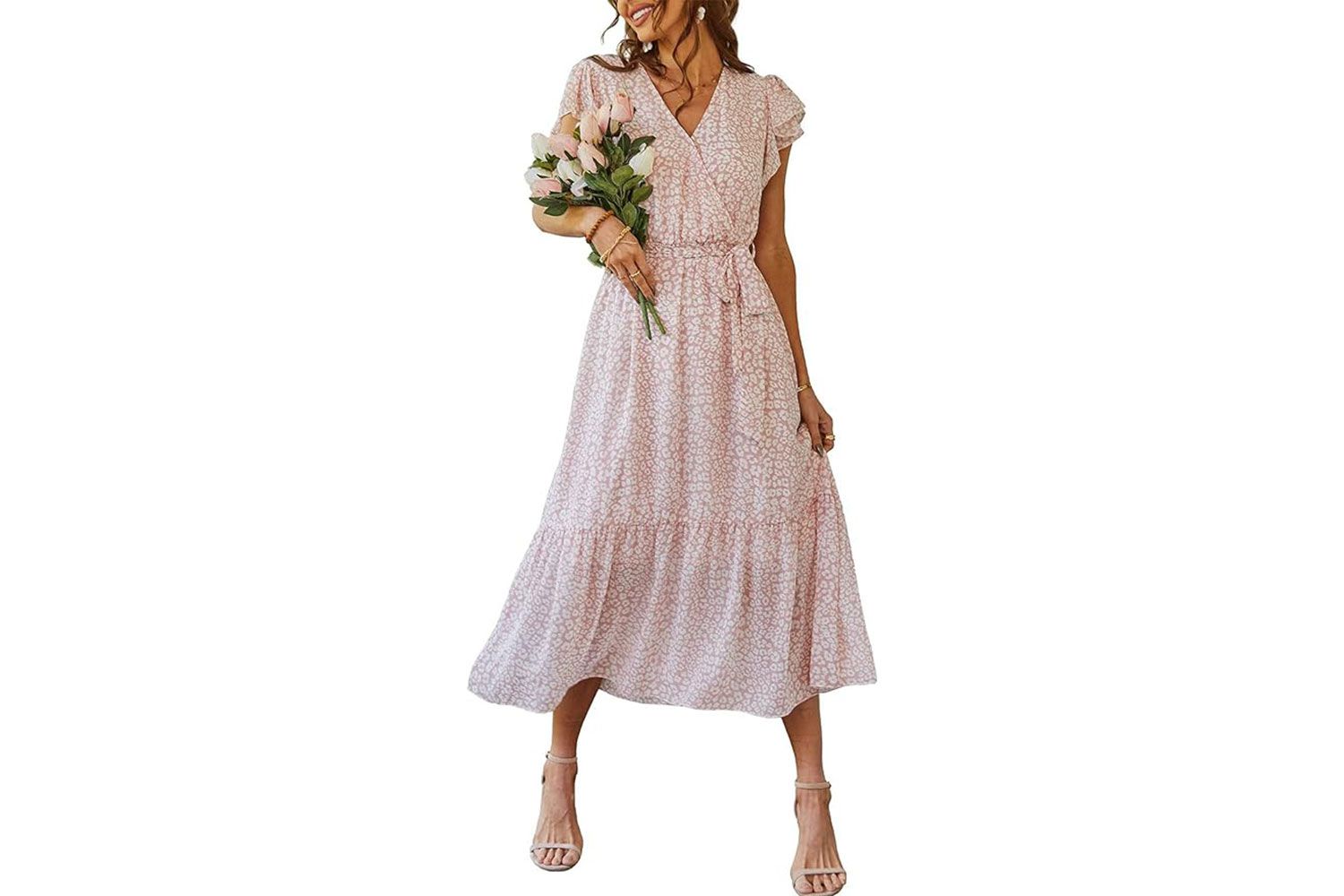 Amazon PRETTYGARDEN Women's 2024 Floral Boho Dress