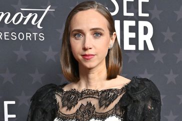 LOS ANGELES, CALIFORNIA - JANUARY 15: Zoe Kazan attends the 28th Annual Critics Choice Awards at Fairmont Century Plaza on January 15, 2023 in Los Angeles, California. (Photo by Axelle/Bauer-Griffin/FilmMagic)