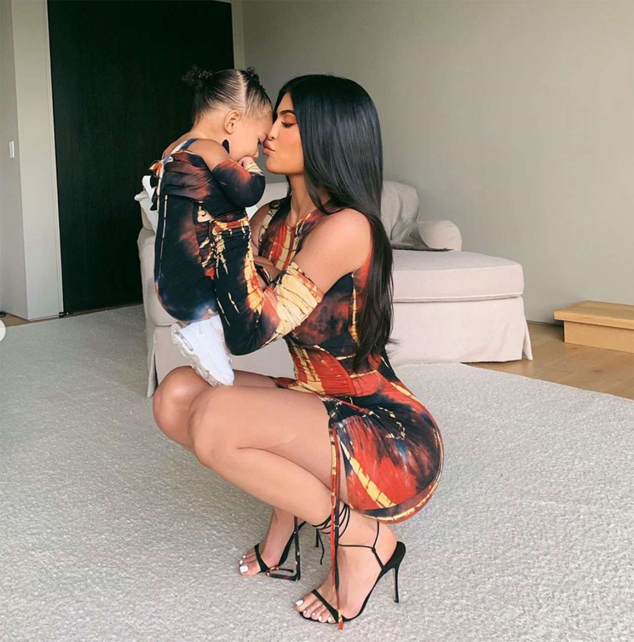 Kylie Jenner and Stormi