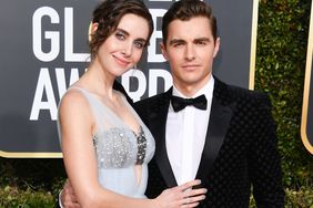 Alison Brie and Dave Franco attend the 76th Annual Golden Globe Awards held at The Beverly Hilton Hotel on January 06, 2019 in Beverly Hills, California