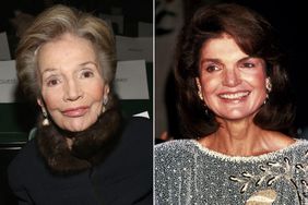 Lee Radziwill and Jacqueline Kenned