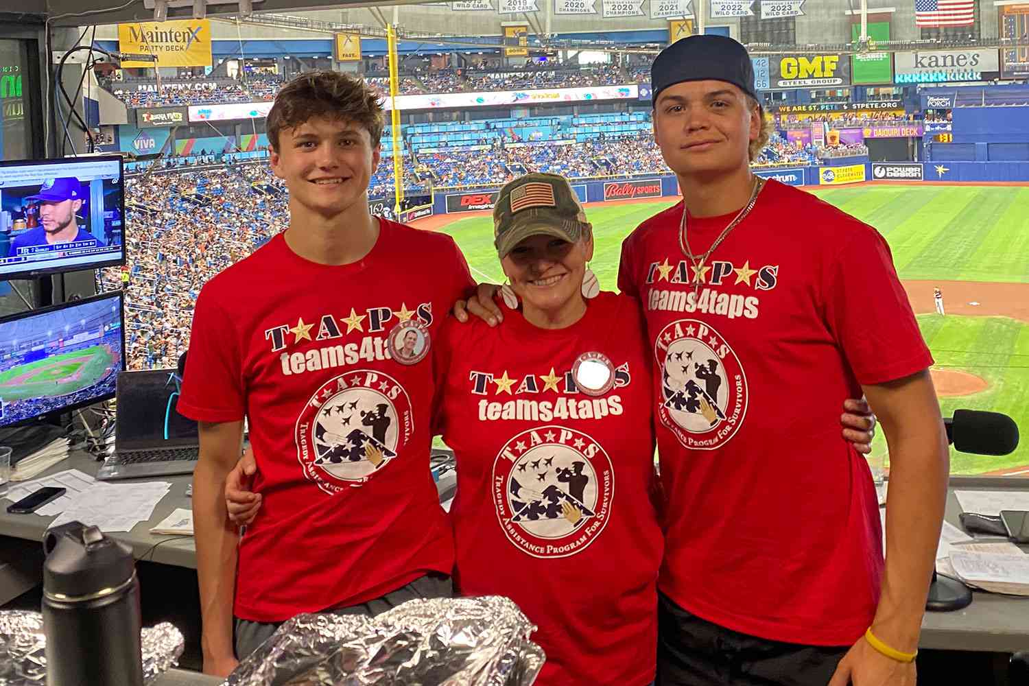 The Gilbert family honors late father by visiting all 30 baseball parks in the US Photos courtesy the Gilbert Family release obtained