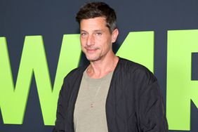 Simon Rex attends the Los Angeles premiere of A24's "Civil War" at the Academy Museum of Motion Pictures on April 02, 2024 in Los Angeles, California.