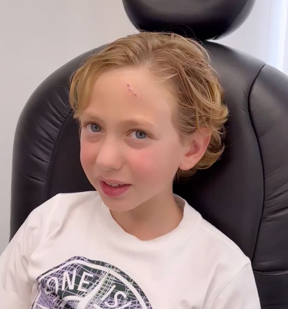 Dorit Kemsley Shares Video of Son Jagger, 9, Getting Stitches on His Head Out After Baseball Bat Accident