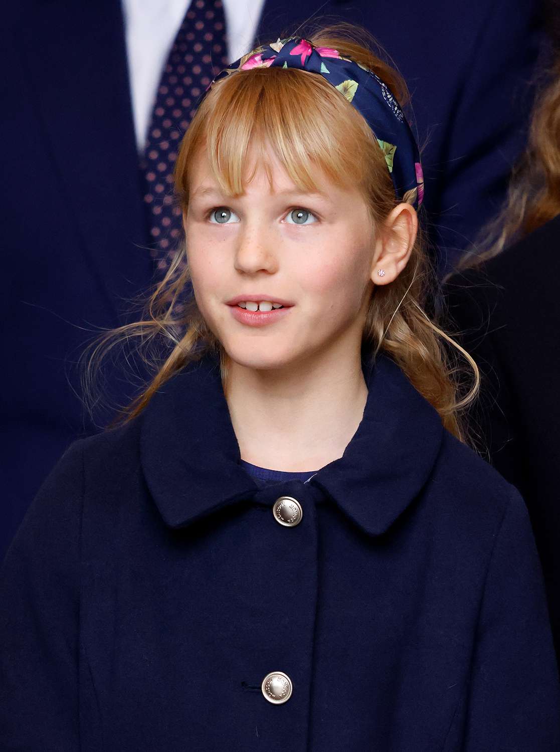 Isla Phillips attends a Service of Thanksgiving for the life of Prince Philip, Duke of Edinburgh at Westminster Abbey on March 29, 2022 in London, England. Prince Philip, Duke of Edinburgh died aged 99 on April 9, 2021.