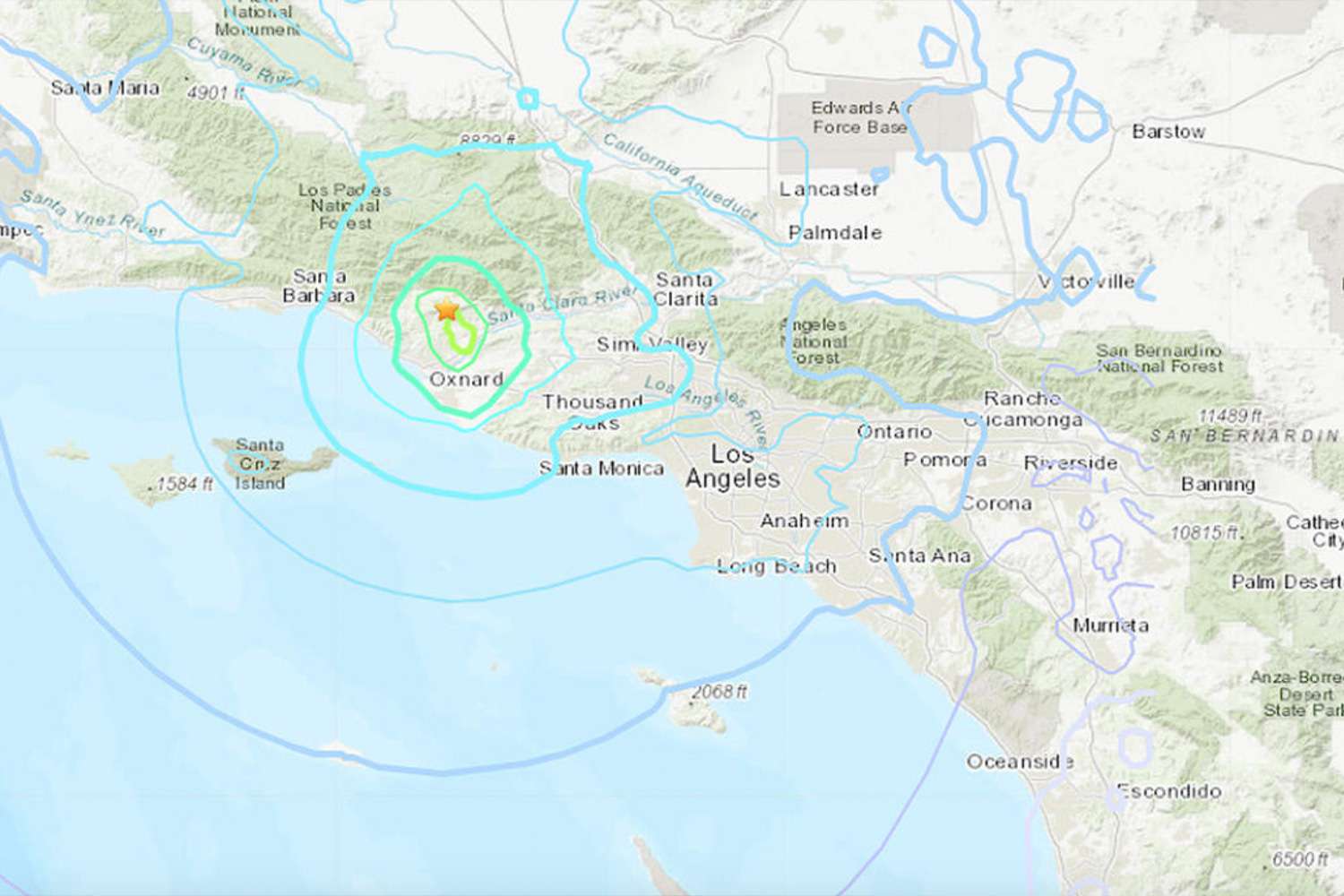  5.1 Magnitude Earthquake Hits Ojai as Southern California Experiences Tropical Storm