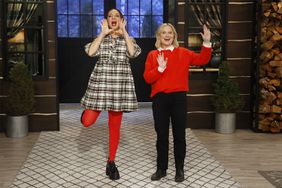 BAKING IT -- "TBD" Episode 201 -- Pictured: (l-r) Maya Rudolph, Amy Poehler -- (Photo by: Jordin Althaus/PEACOCK)