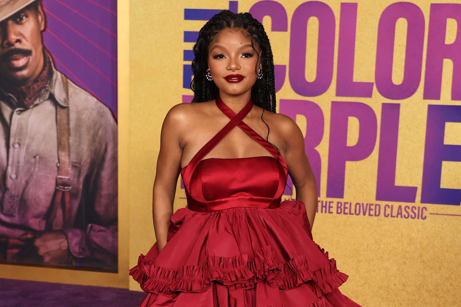 alle Bailey attends the Los Angeles Premiere of Warner Bros.' "The Color Purple" at Academy Museum of Motion Pictures on December 06, 2023 in Los Angeles, California.