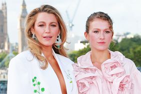 Blake Lively and Isabela Ferrer attend the London photocall for "It Ends With Us" at IET Building: Savoy Place on August 8, 2024 in London, England