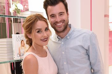 Lauren Conrad and William Tell at the "Lauren Conrad Celebrate" book launch party in 2016.