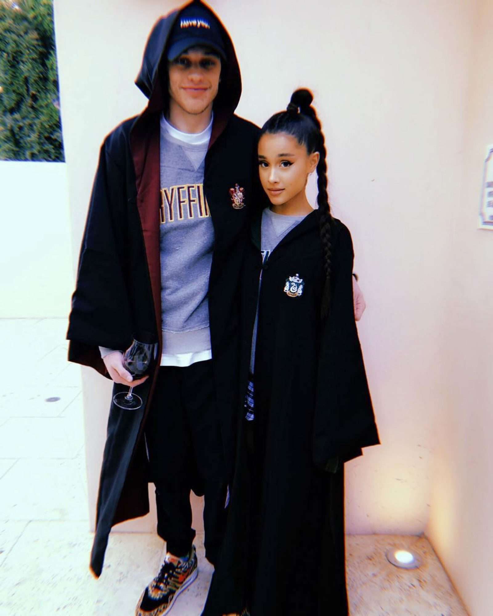 Ariana Grande and Pete Davidson