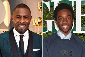 Idris Elba and Caleb McLaughlin