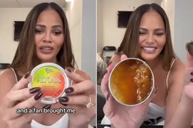 Chrissy Teigen opens a 17-year-expired pack of Altoids Sours gifted to her by a fan and finds a gross surprise inside