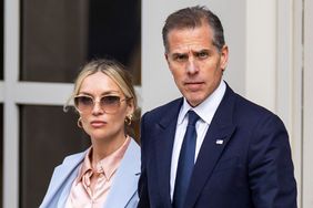 Hunter Biden, son of U.S. President Joe Biden, joined by his his wife Melissa Cohen Biden, depart from the J. Caleb Boggs Federal Building on June 04, 2024 in Wilmington, Delaware. Opening statements took place during Biden's trial for felony gun charges. 