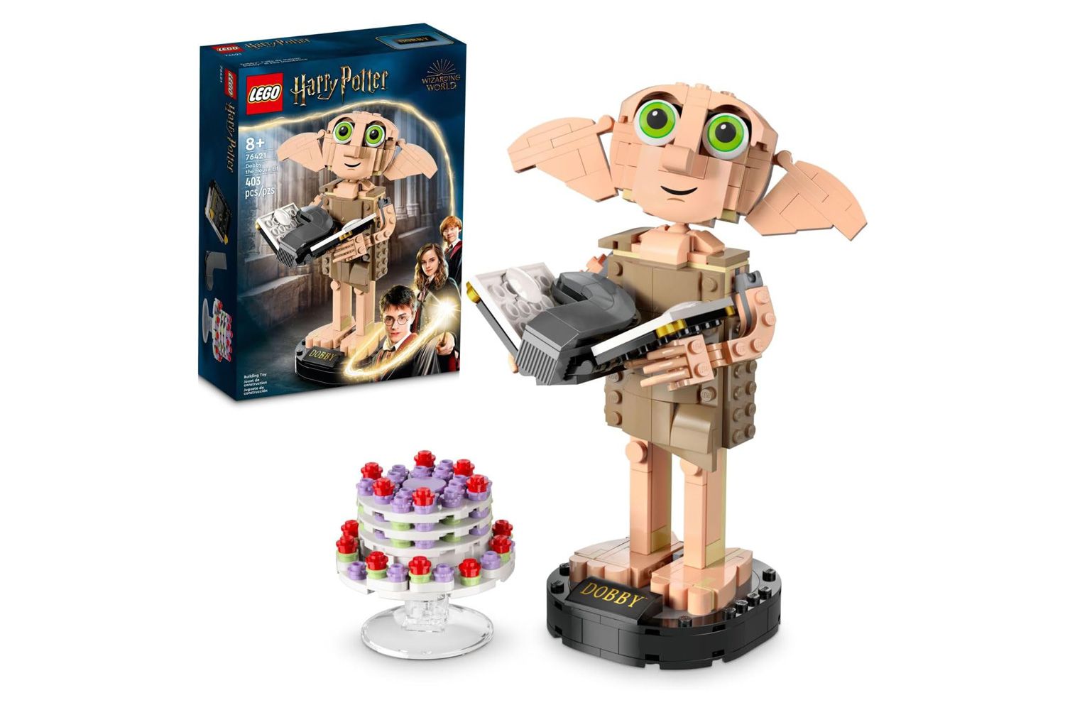  LEGO Harry Potter Dobby The House-Elf Building Toy Set, Build