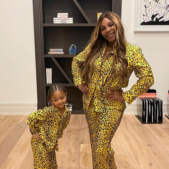 Serena Williams and daughter Alexis Olympia Ohanian
