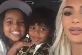 Kim Kardashian Introduces Instagram Live to Her Sons Saint and Psalm: 'Say Hi'