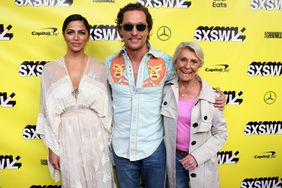  Camila Alves, Matthew McConaughey and Kay McConaughey attend the premiere of "The Beach Bum" at the Paramount Theatre during the SXSW Conference And Festival on March 9, 2019 in Austin, Texas