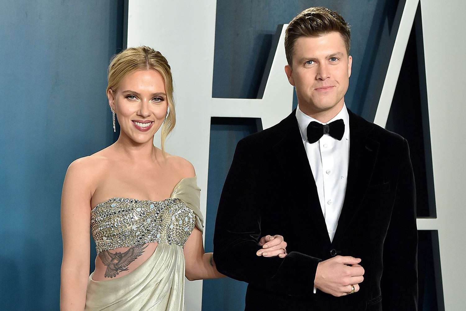 scarlett johansson colin jost