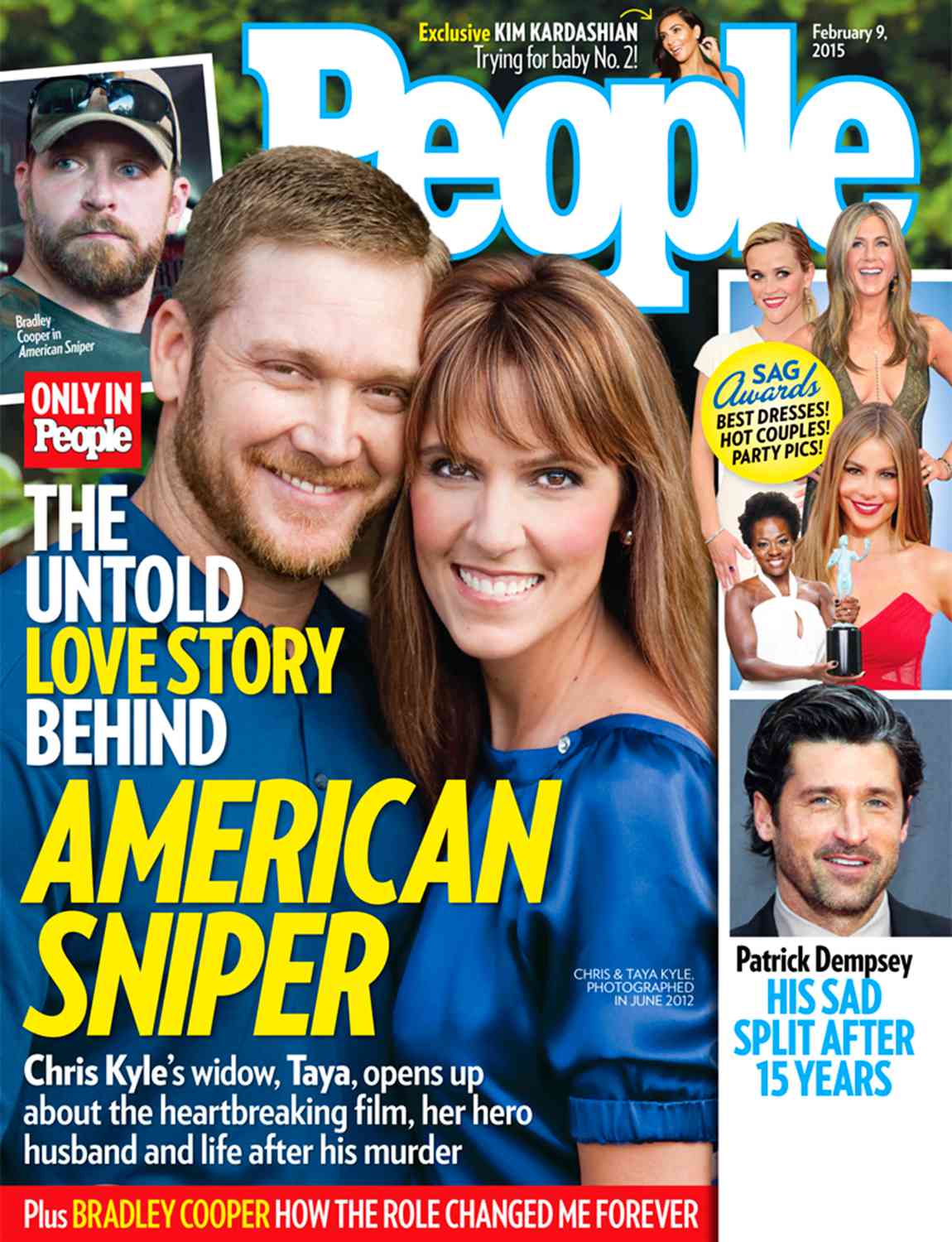 Chris & Taya Kyle People Cover