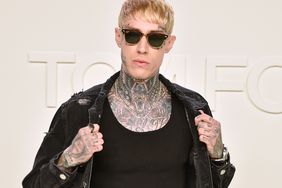 Trace Cyrus attends the Tom Ford AW/20 Fashion Show