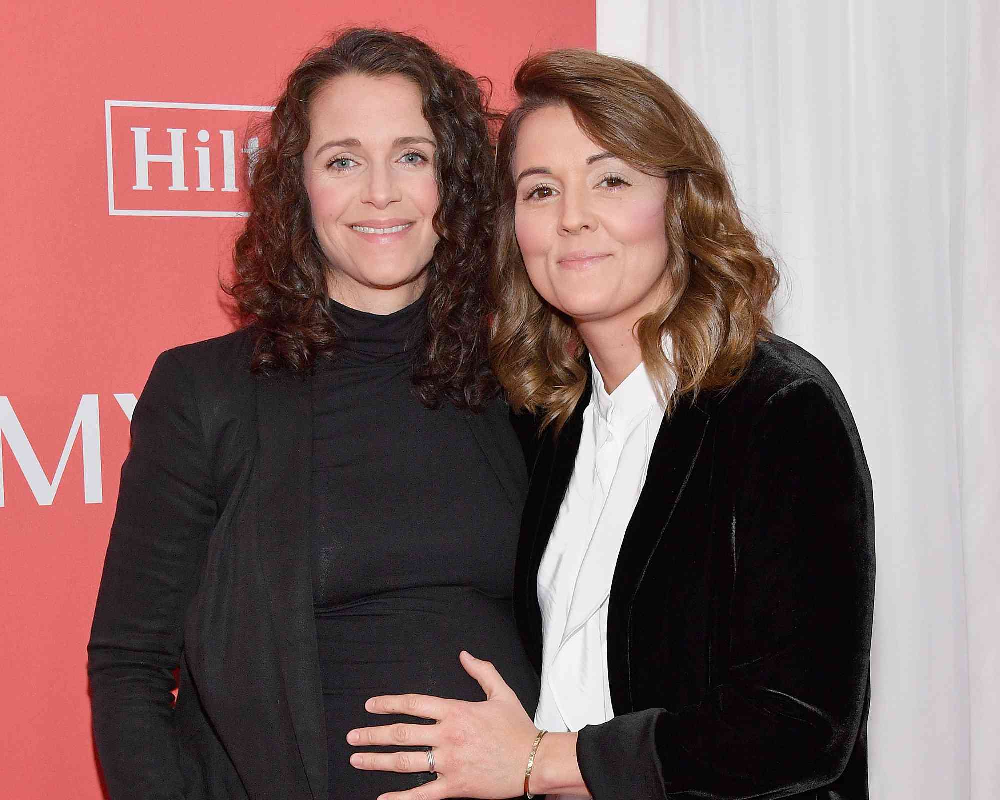 Catherine Shepherd (L) and recording artist Brandi Carlile attend MusiCares Person of the Year honoring Fleetwood Mac at Radio City Music Hall on January 26, 2018 in New York City