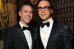 Todd Spiewak and Jim Parsons attend the 2019 Netflix Creative Arts Emmy After Party on September 15, 2019 in Los Angeles, California.