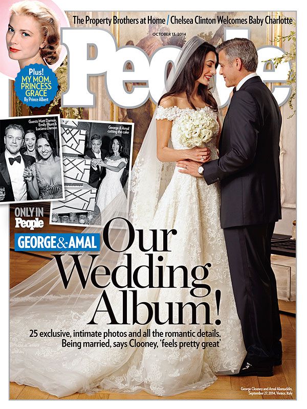 Amal Alamuddin wedding gown