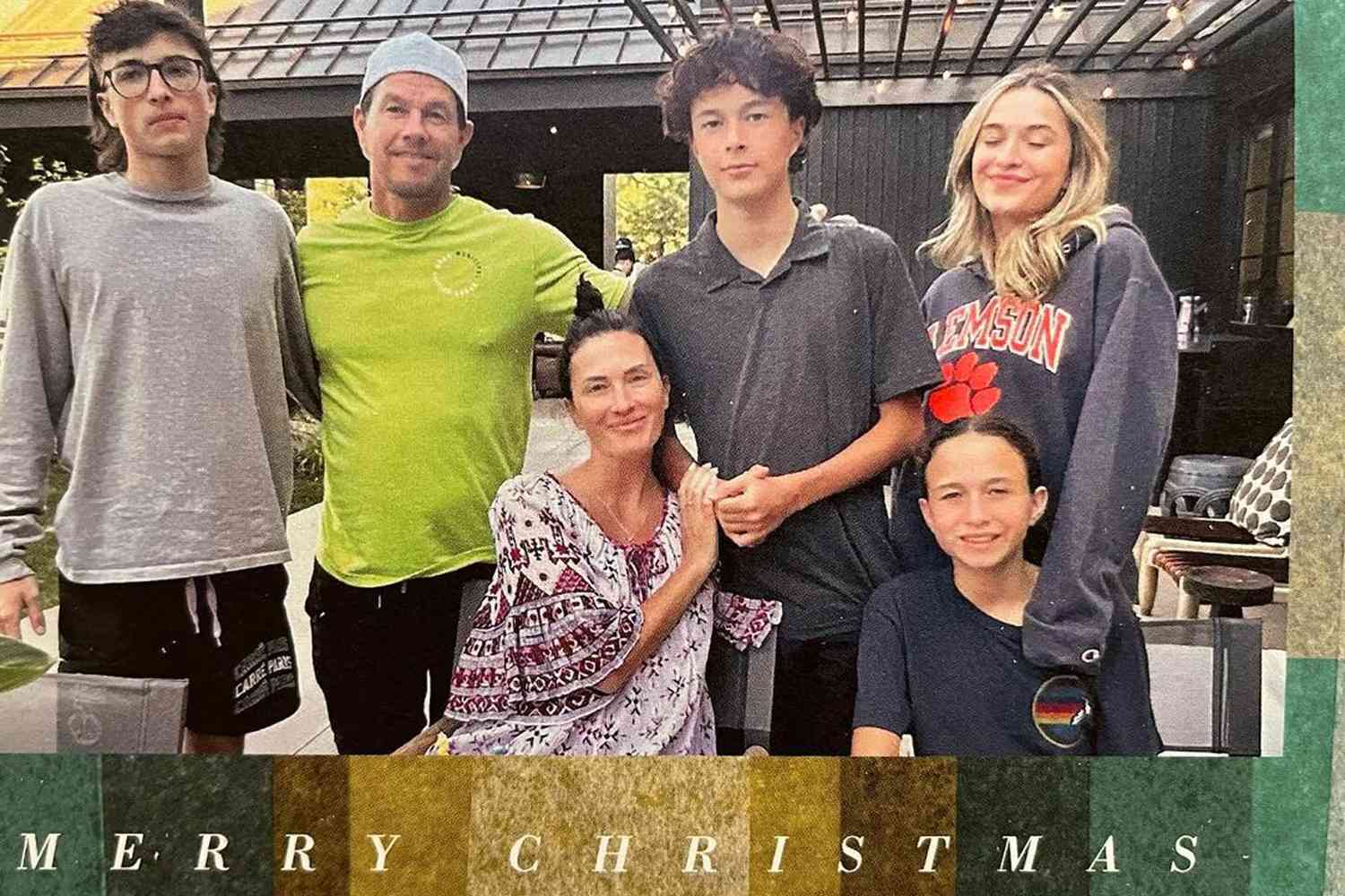 Mark Wahlberg's Wife Rhea Durham Shares Family's 2023 Holiday Card