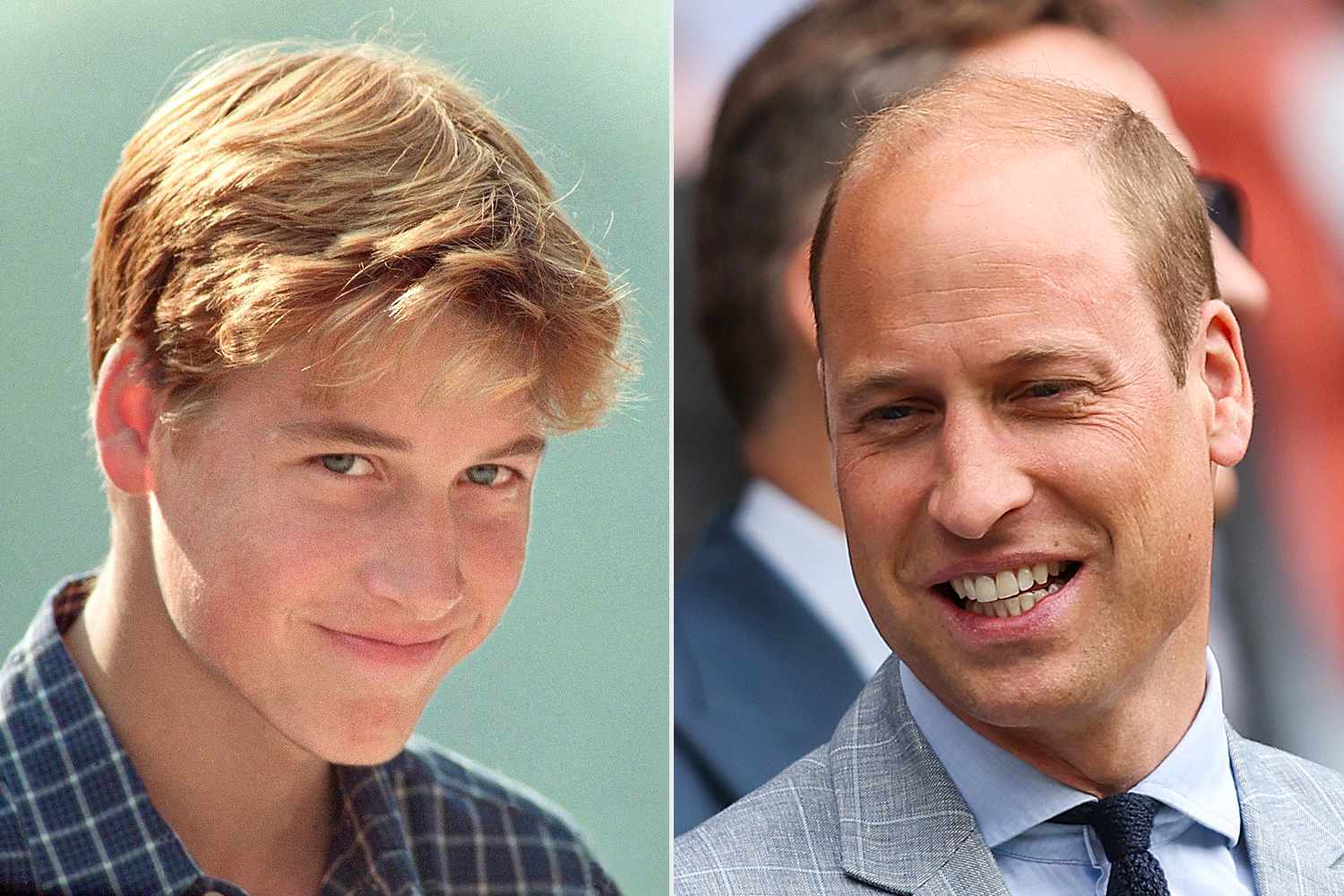 prince william then/now