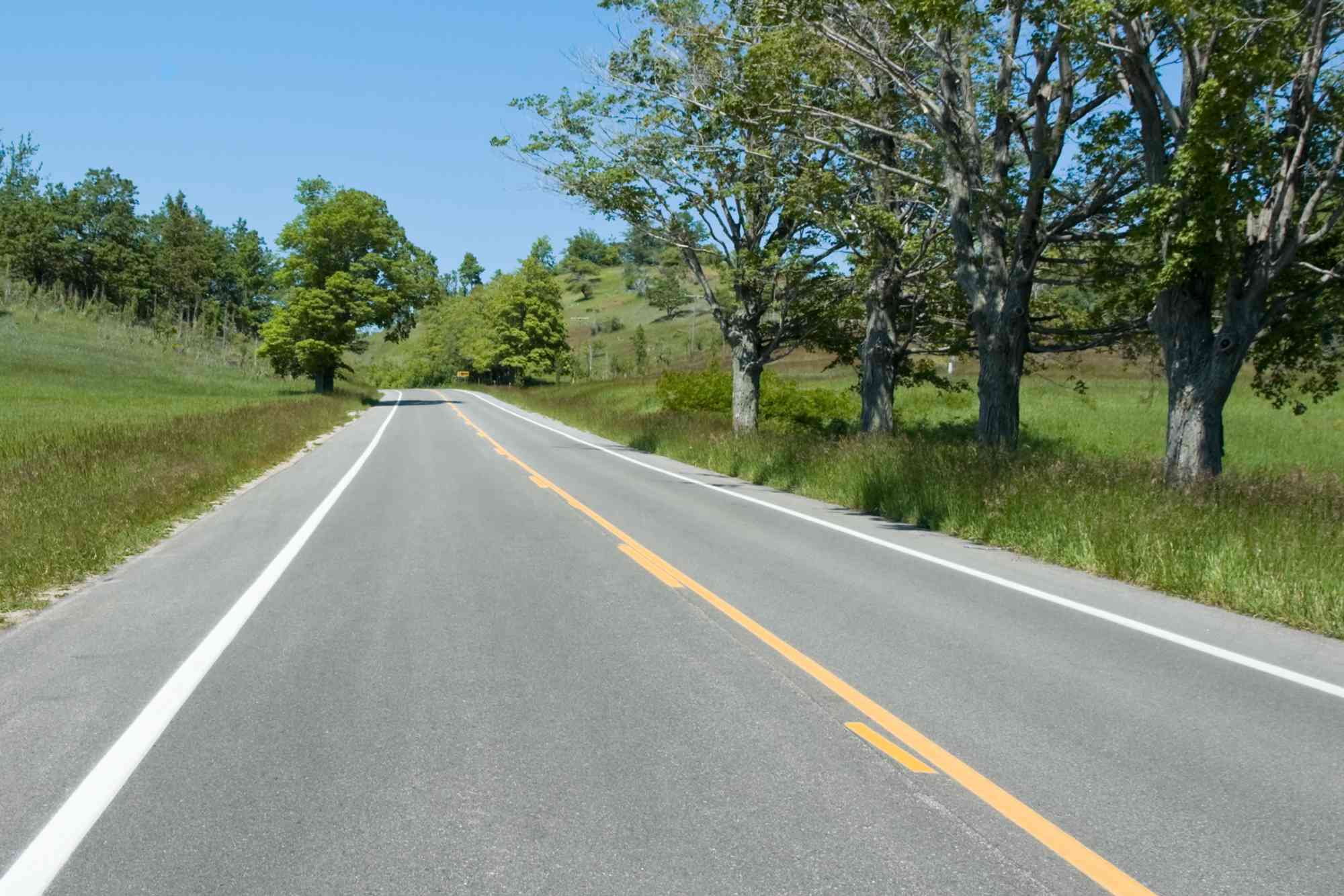 Empty road