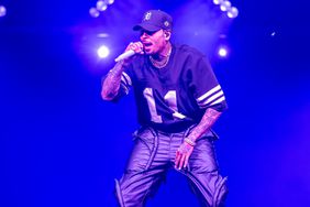 Chris Brown performs in support of his 11:11 Tour opener at Little Caesars Arena on June 05, 2024 in Detroit, Michigan.