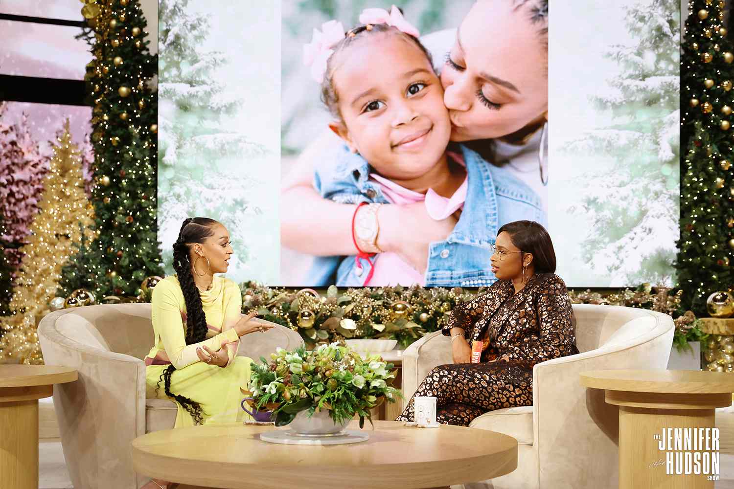 Tia Mowry makes an appearance on The Jennifer Hudson Show