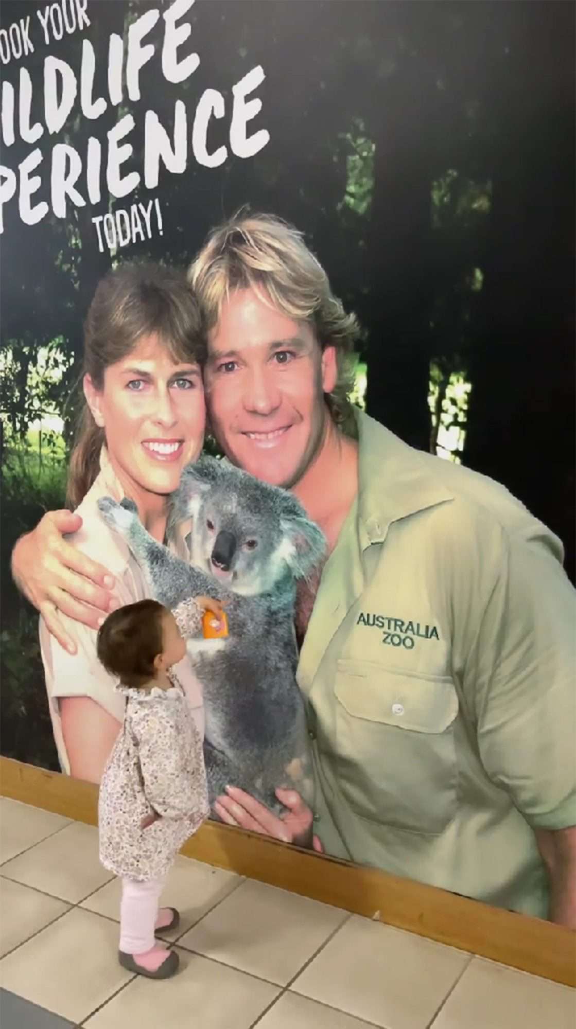 Tears in my eyes as I share this video. We call my mum and dad, Bunny and Grandpa Crocodile with Grace. She loves them (and koalas) dearly. On every zoo walk she searches for pictures of her grandparents and it is beyond beautiful.