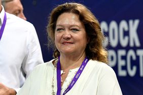 Mining magnate and business women Gina Rinehart is seen watching on during the 2018 Australia Swimming National Trials